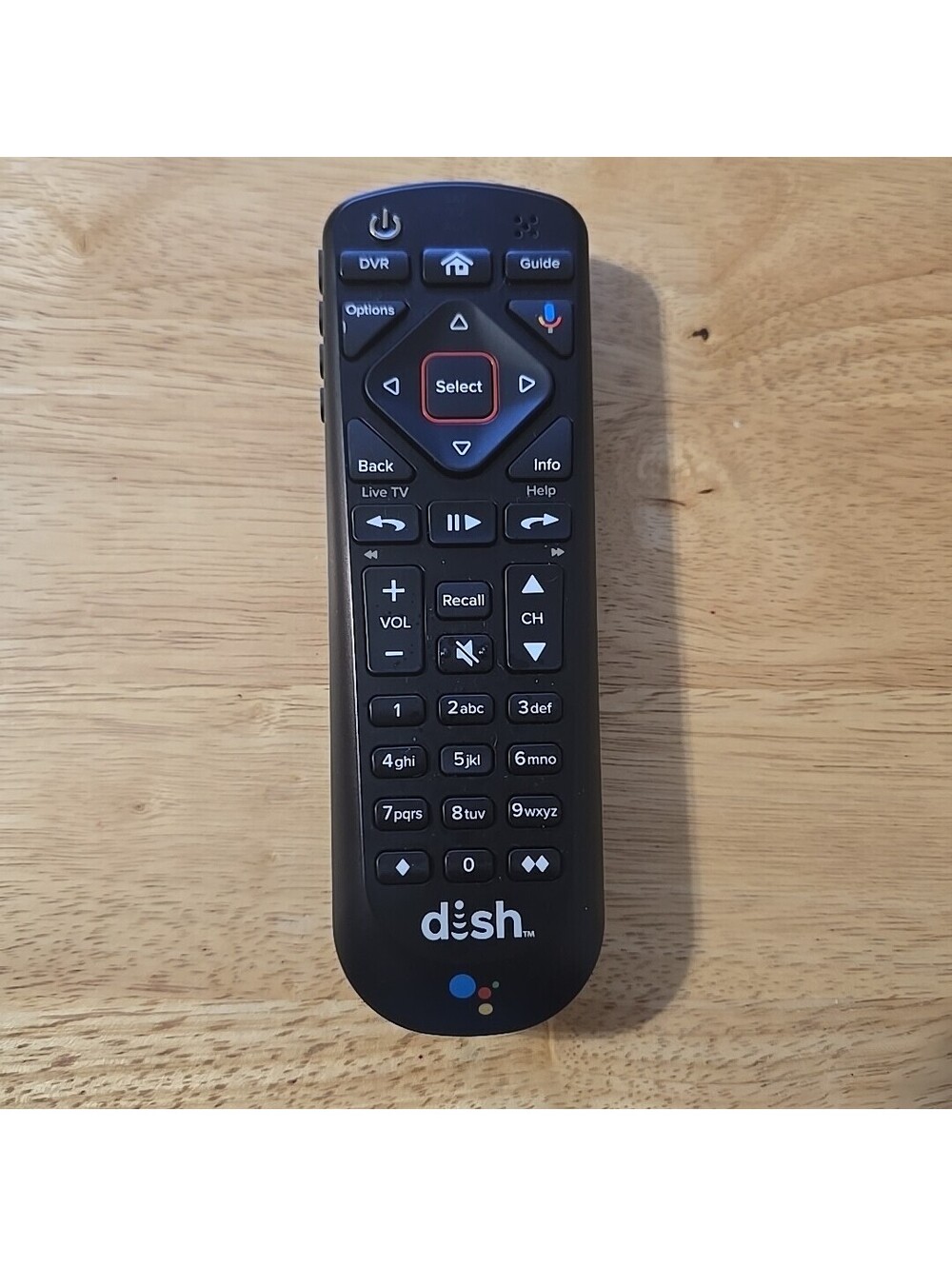 Dish Network 54.0 Voice Remote Control 54.3 UHF 2G 219801 Hopper Joey Tested